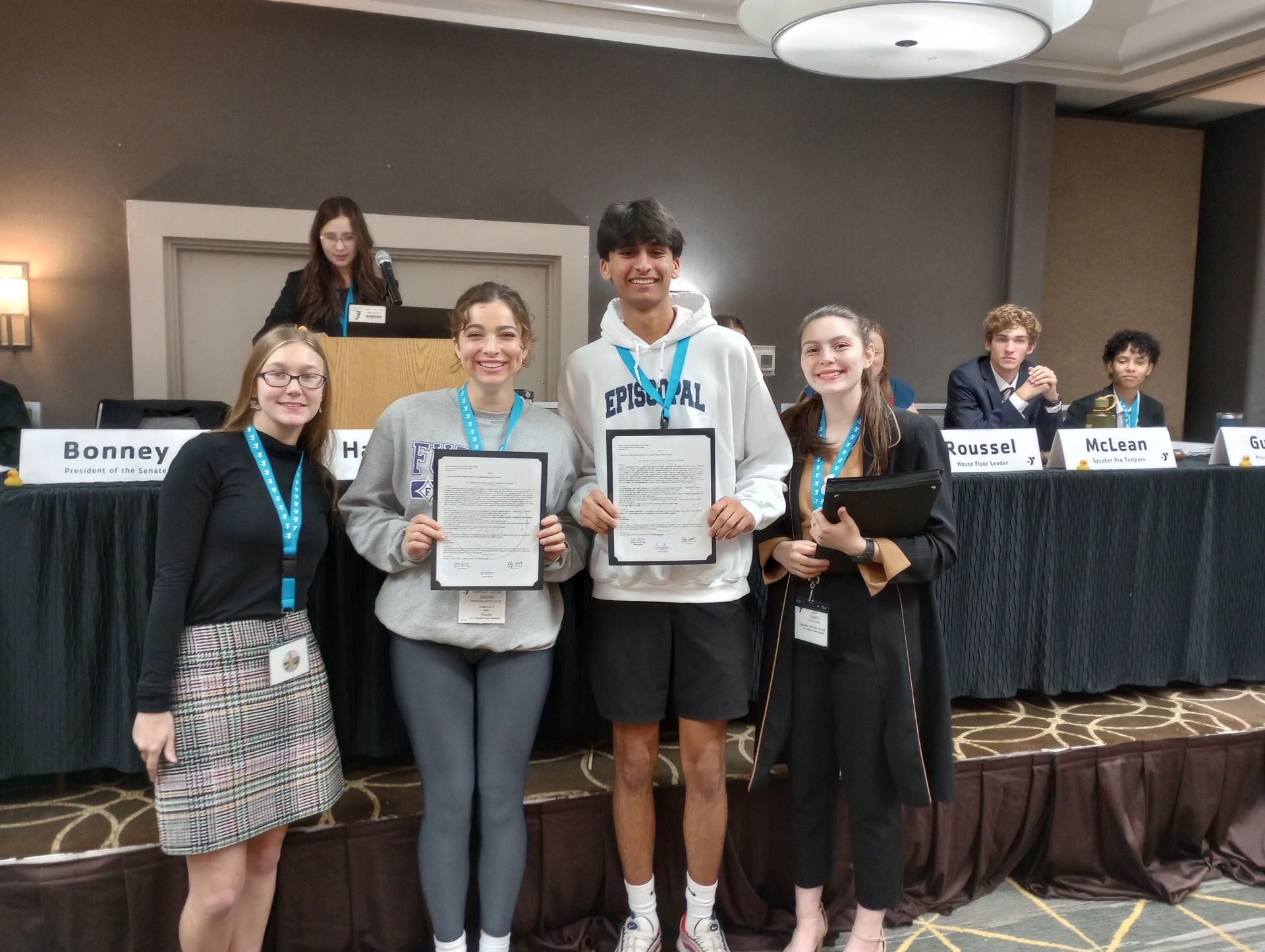 Banner Year for Episcopal at Youth Legislature Conference! | Episcopal ...