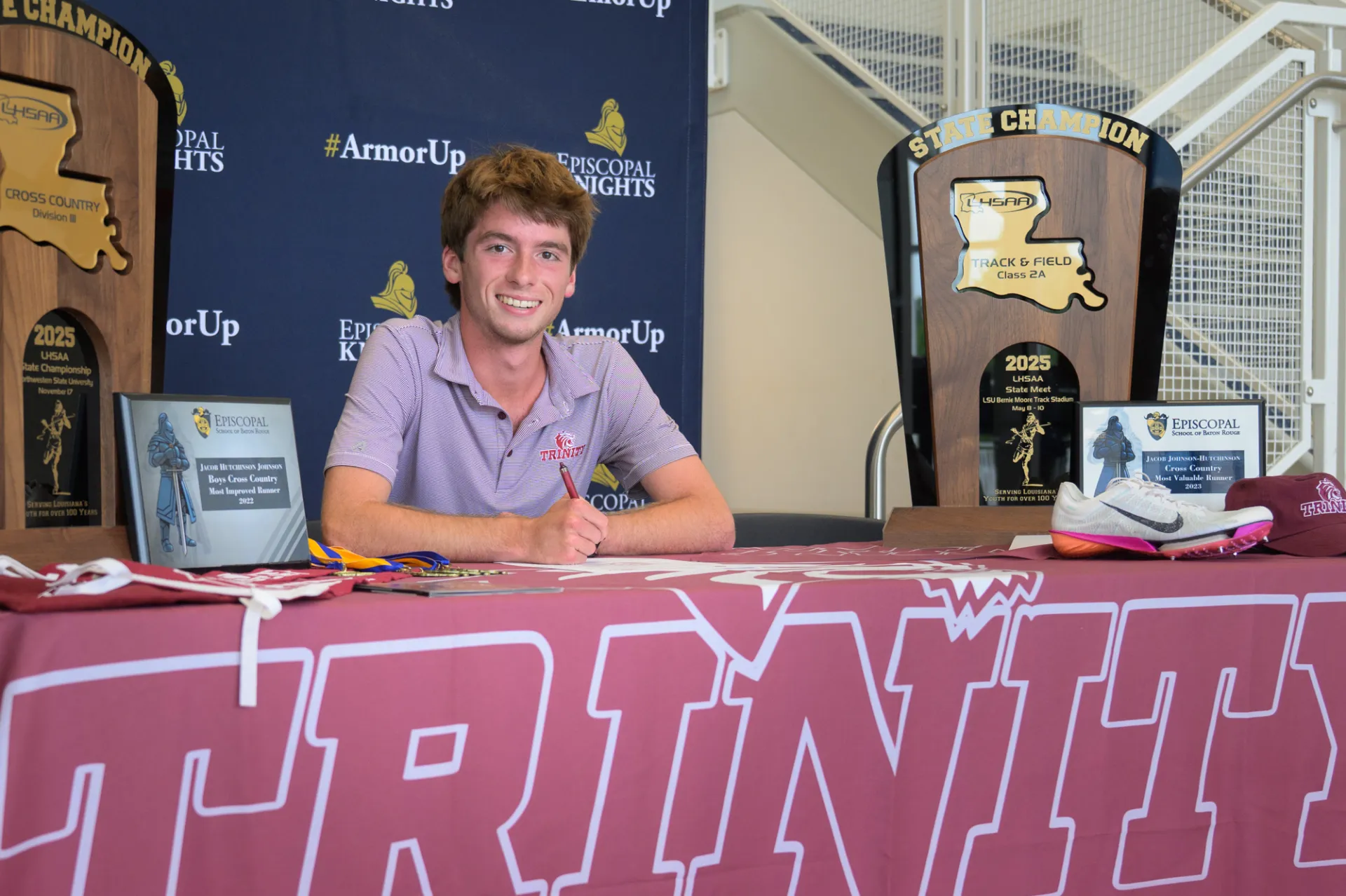 Jacob Hutchinson Johnson to Run for Trinity University