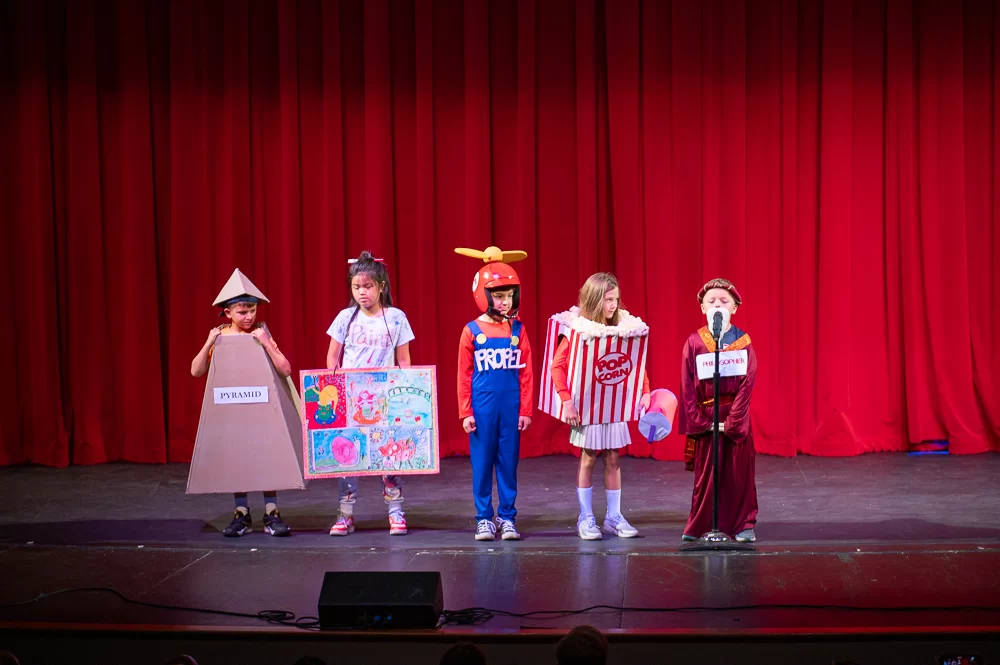 Third Graders Showcase Vocabulary Skills at Annual Parade