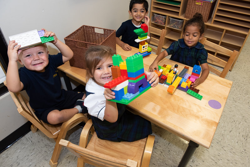 PreK-3 students in classroom