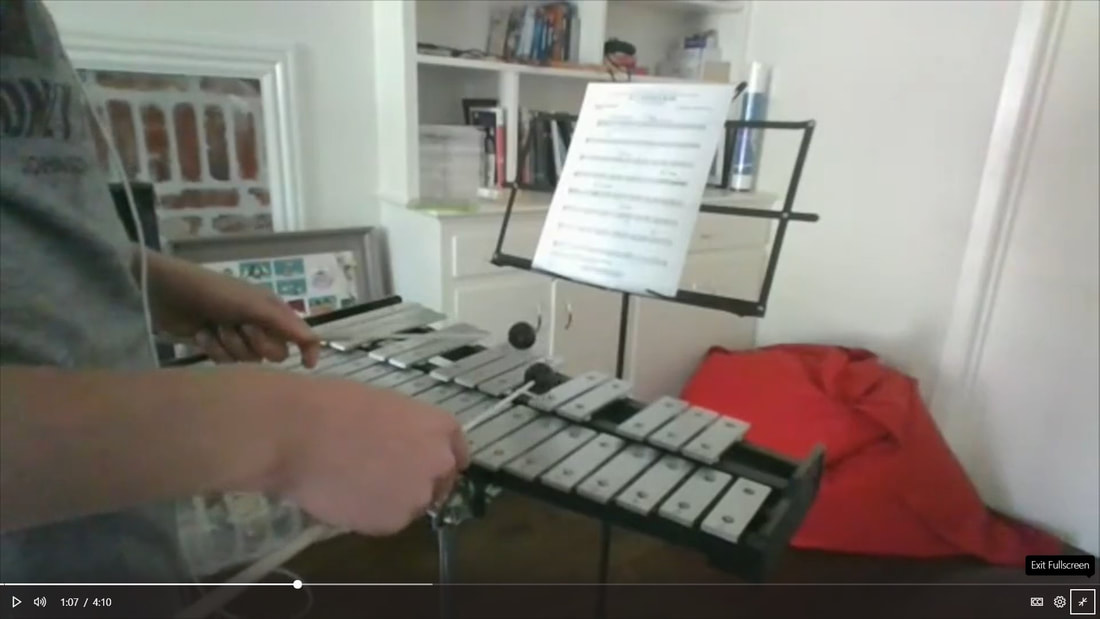 Band performing online