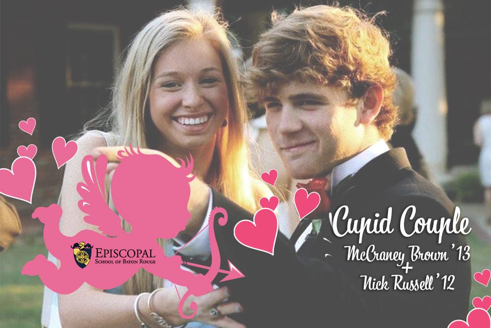 Episcopal cupid couple